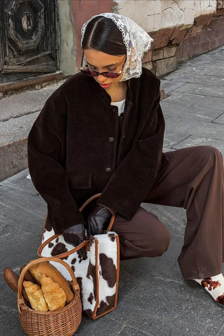 ZEYA - Cassy Brown Corduroy Jacket