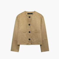 Veste Luna en Daim Doux