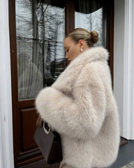 Manteau en fausse fourrure Christine