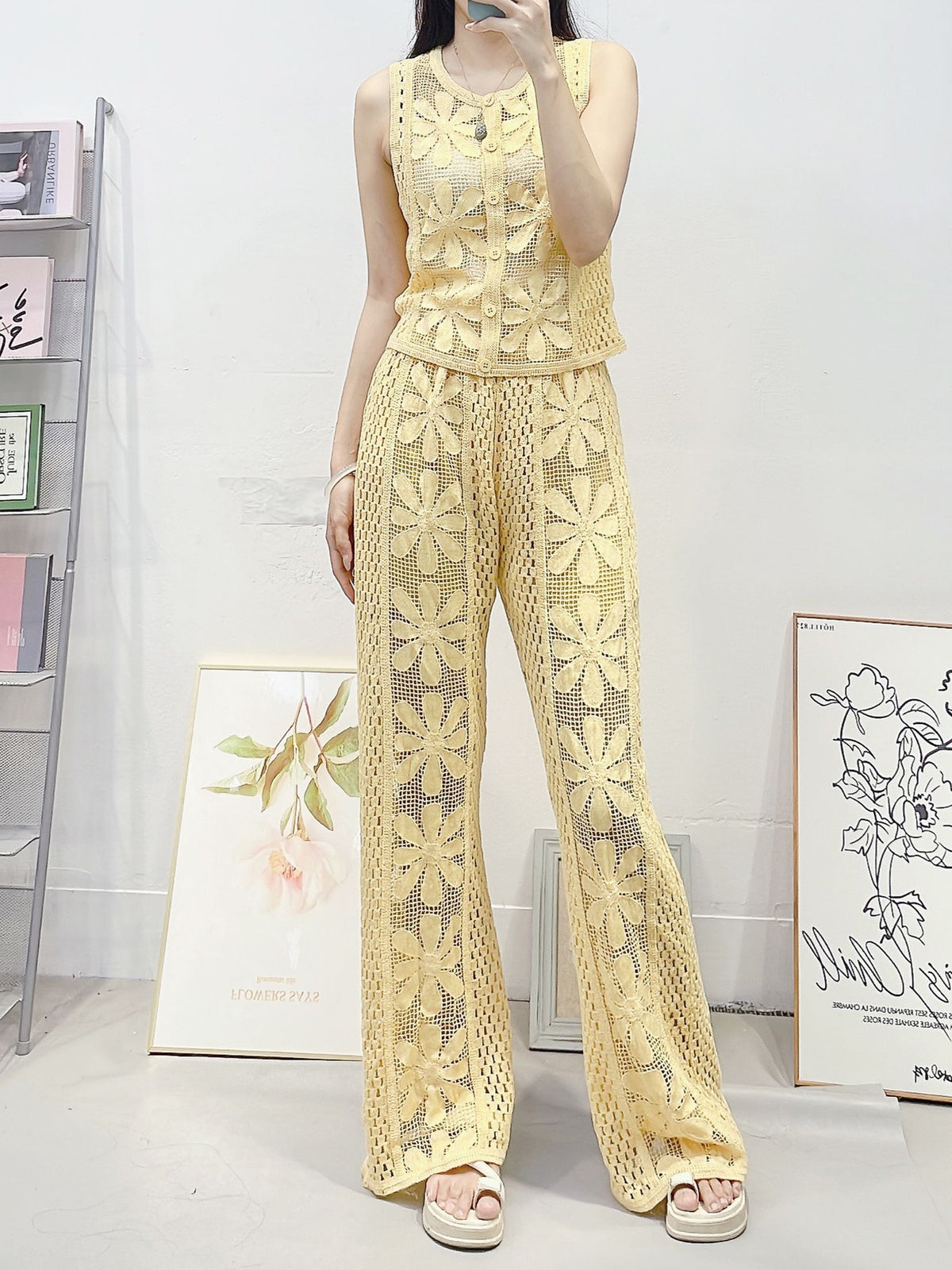 Ensemble crochet Clara