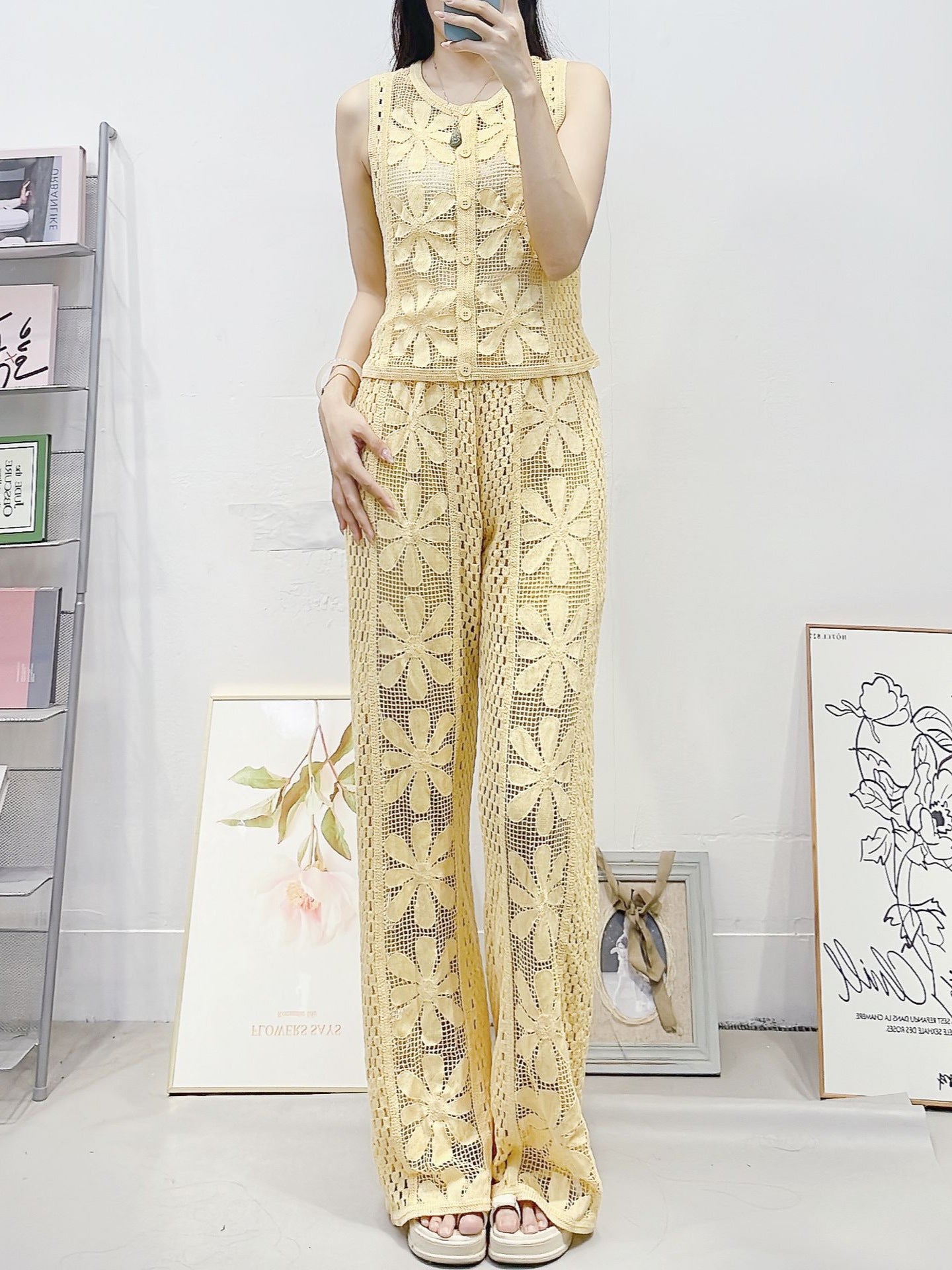 Ensemble crochet Clara