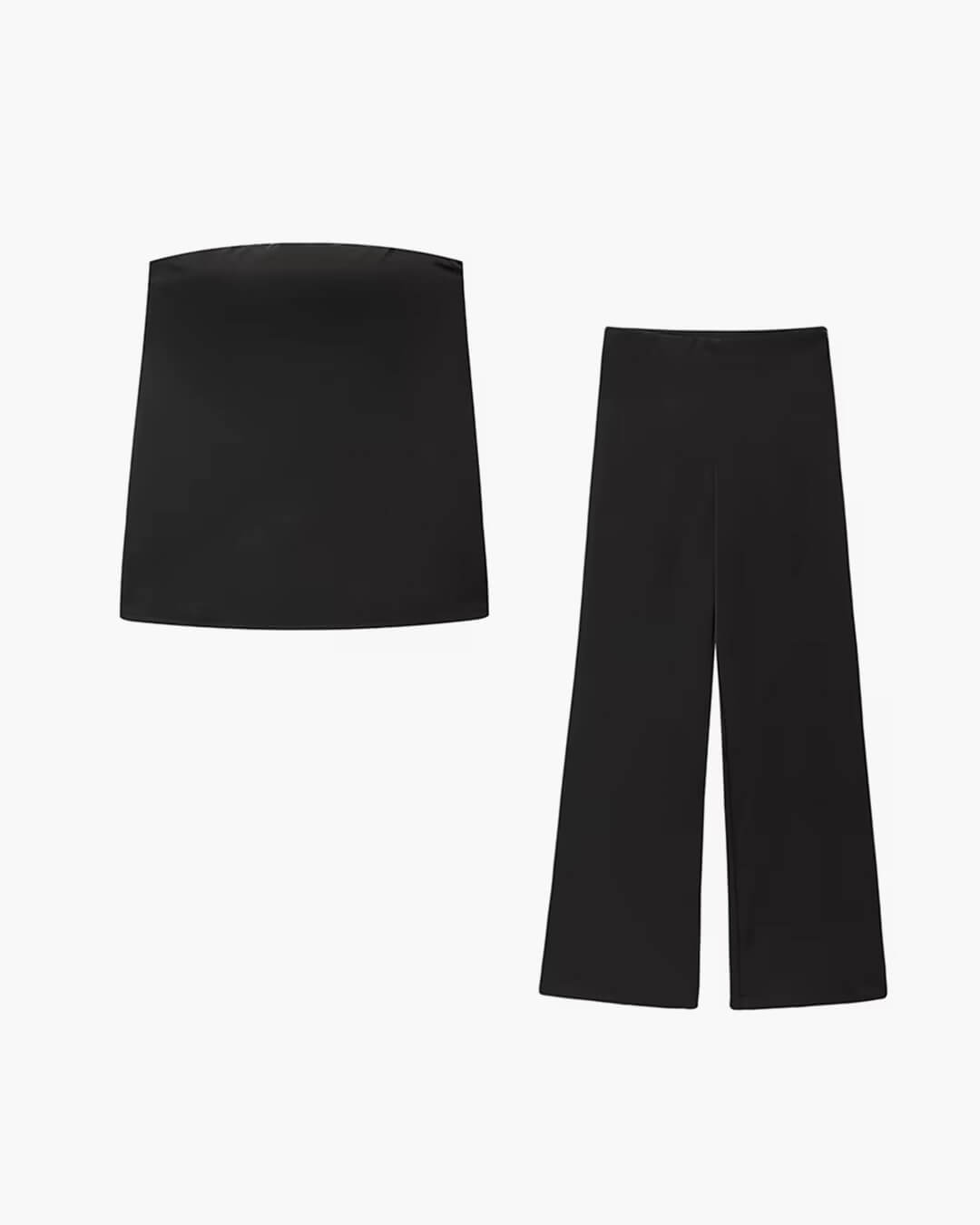 ZEYA - Claudia Satin Bandeau Set