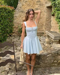 Robe courte Cordelia sans manches