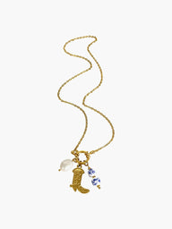Collier pendentif perle Cristy