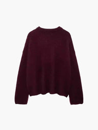 Pull bordeaux Dalia