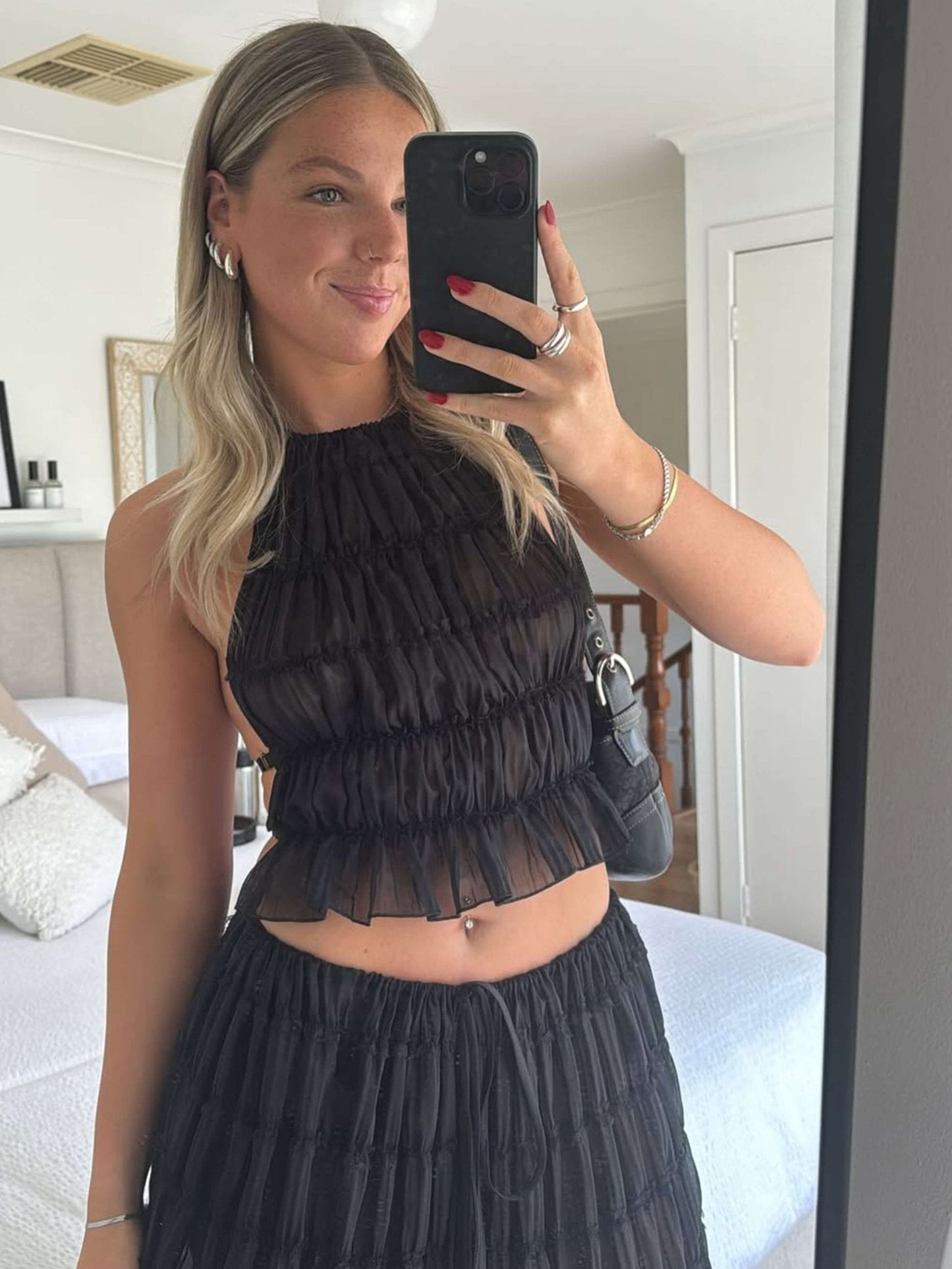 ZEYA - Danica Two - Piece Set with Frill Details