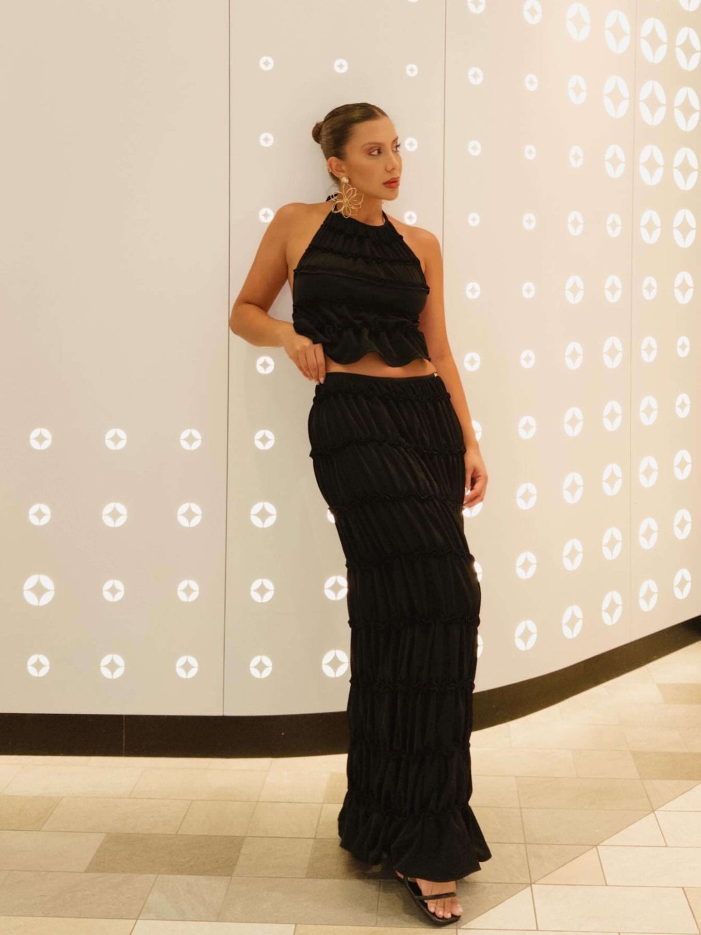 ZEYA - Danica Two - Piece Set with Frill Details