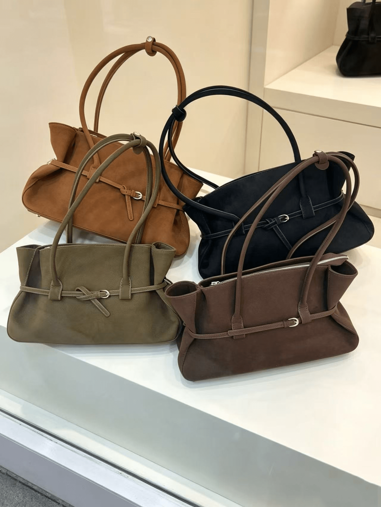 ZEYA - Daniela Belted Tote Bag