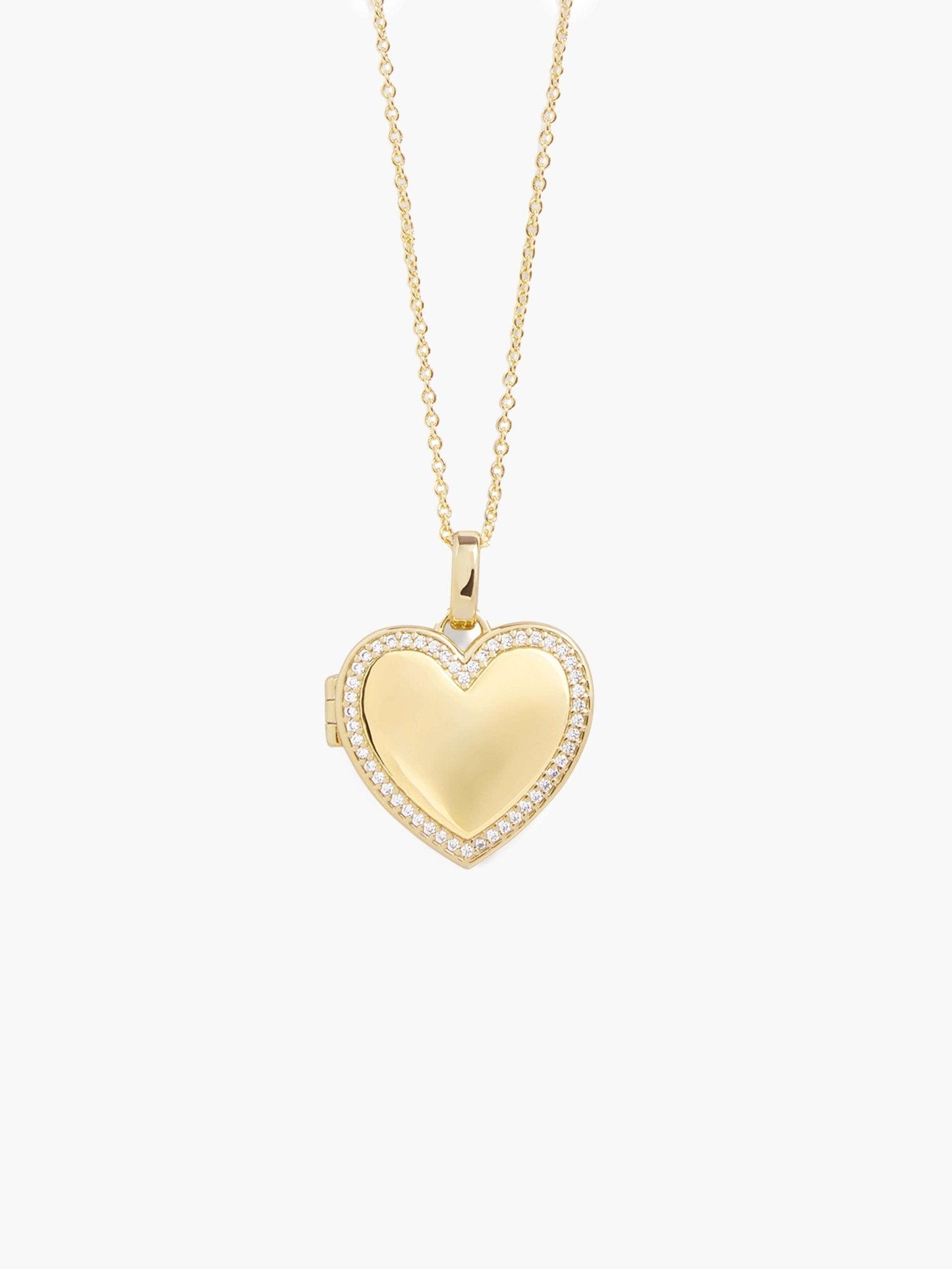ZEYA - Dara Heart Locker Necklace