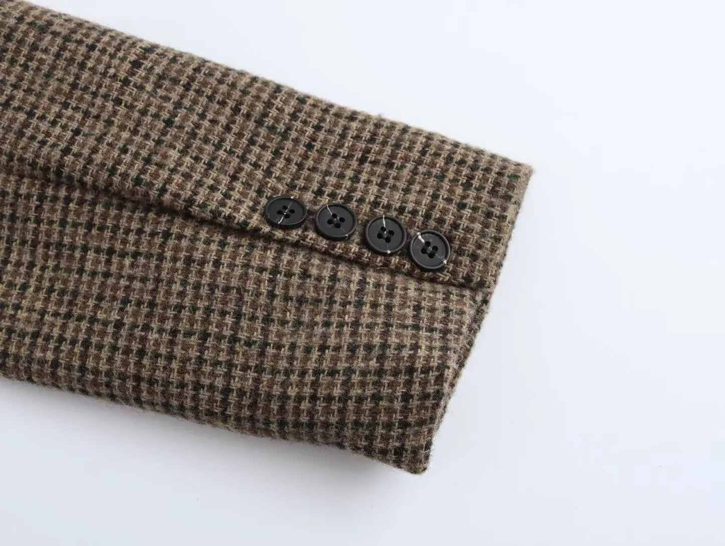 ZEYA - Delphine Houndstooth Blazer