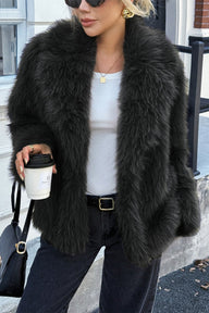 Manteau en fausse fourrure Desiree
