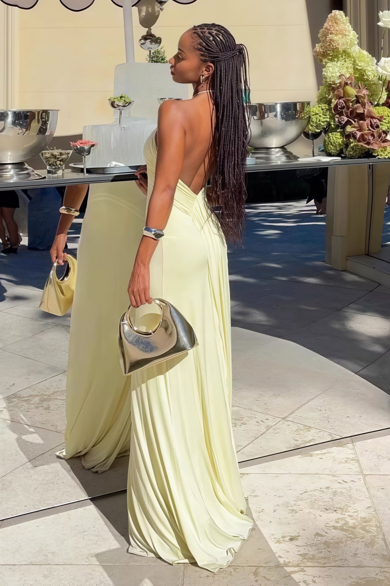 ZEYA - Effie Halter Mermaid Maxi Dress