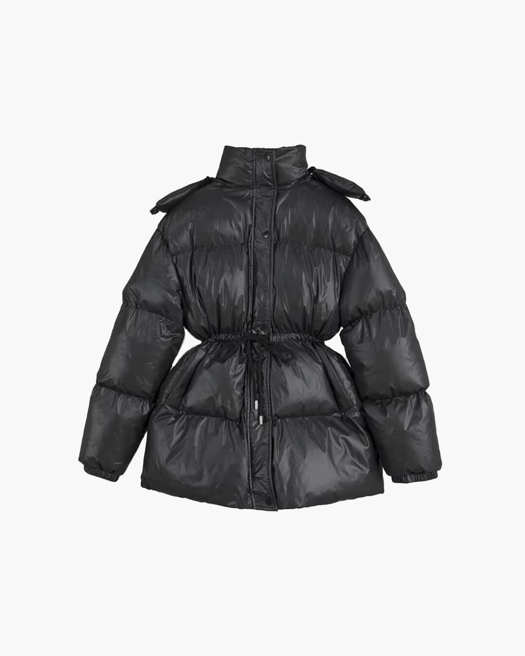 ZEYA - Elaine Drawstring Hooded Puffer Coat