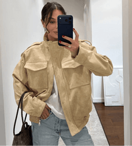 Blouson Elisse en Suédine