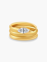 Bague en zircone Elowen