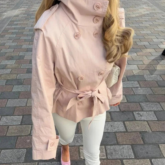 ZEYA - Emily Belted Trench Jacket