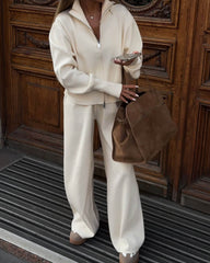 Ensemble en coton tricoté Eunice