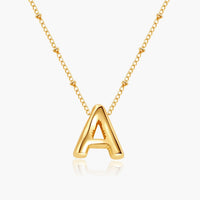 Collier pendentif initial Eveline