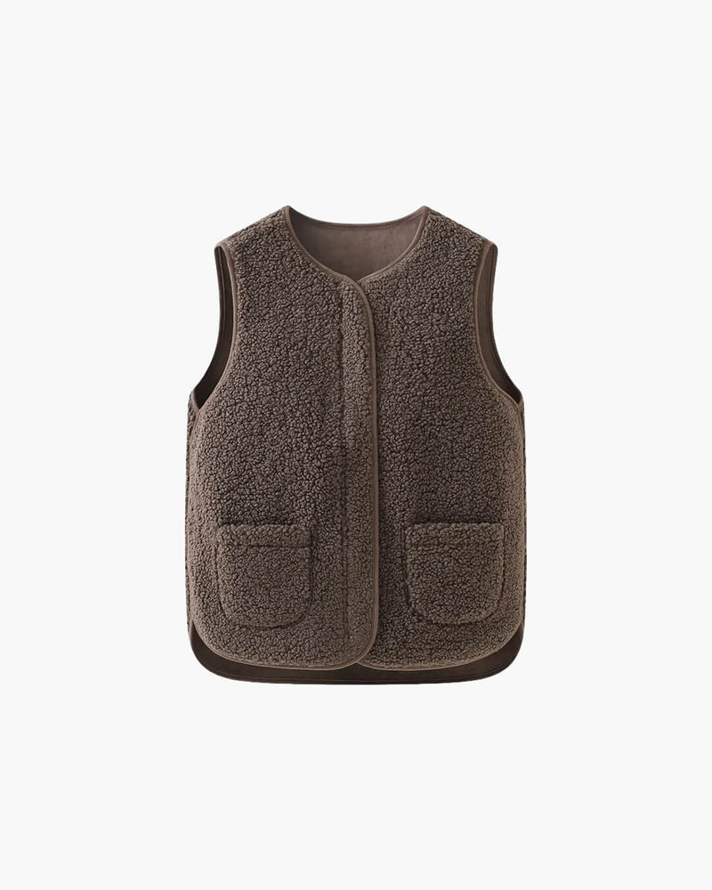 ZEYA - Fiona Fleece Vest Jacket