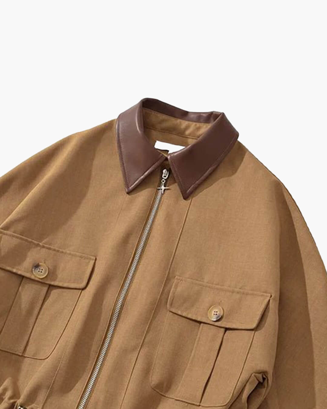 Veste zippée Emilia manches chauve-souris