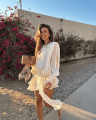 Robe mini Gilliane blouson