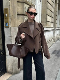 Trench-coat à lacets Hannah