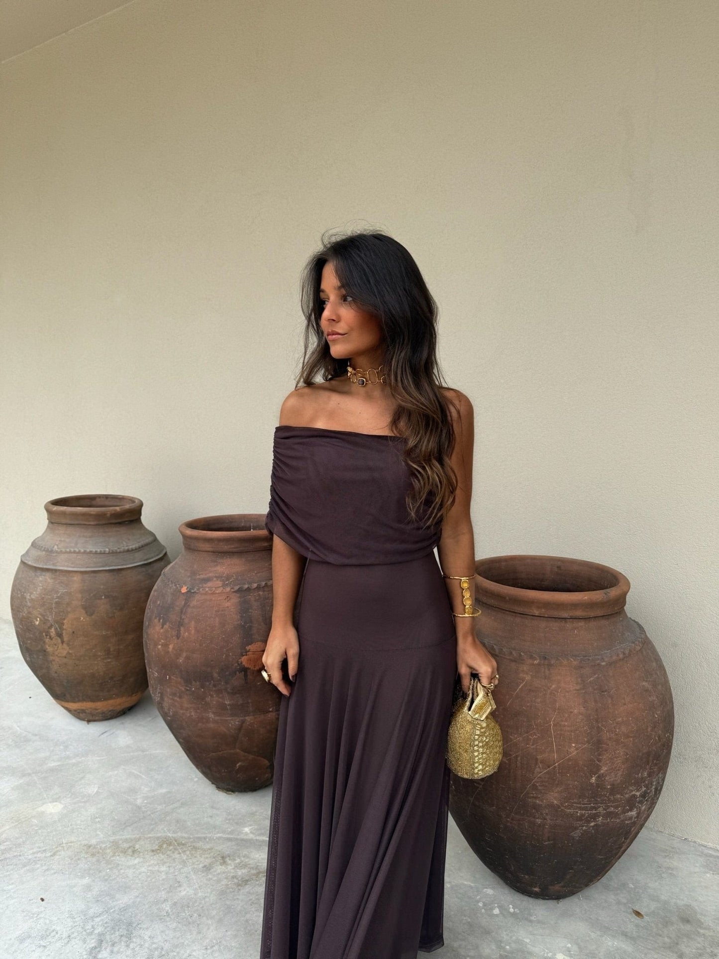 ZEYA - Hannah Mesh Maxi Dress