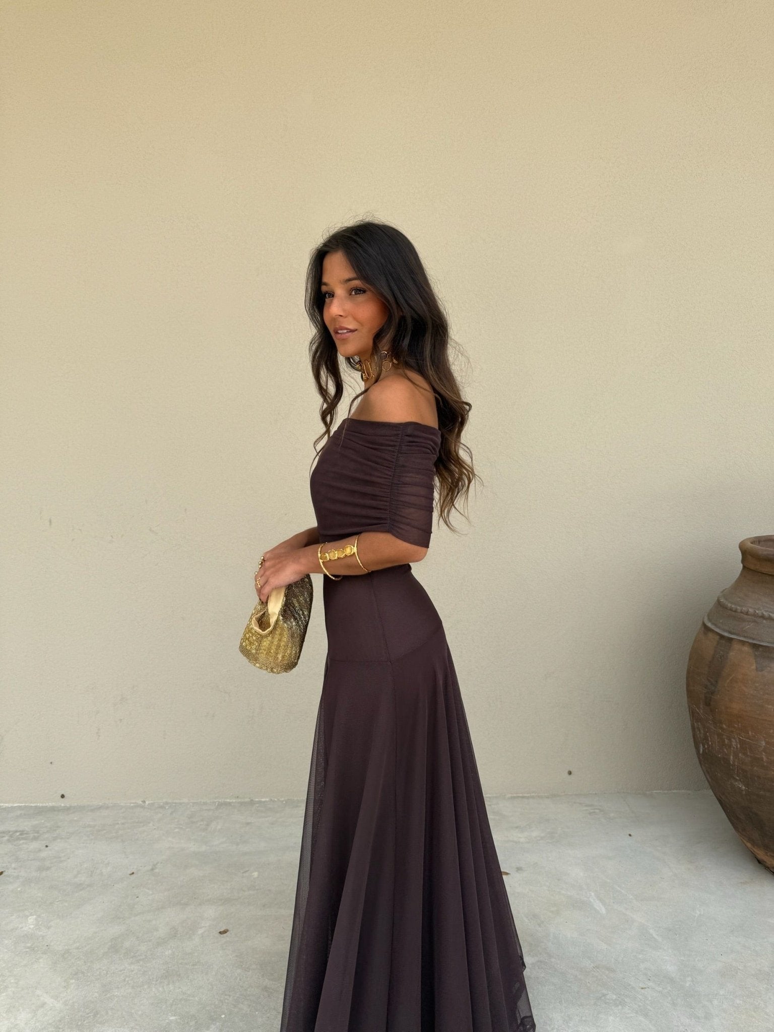 ZEYA - Hannah Mesh Maxi Dress
