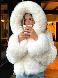 Veste en fausse fourrure Heidi