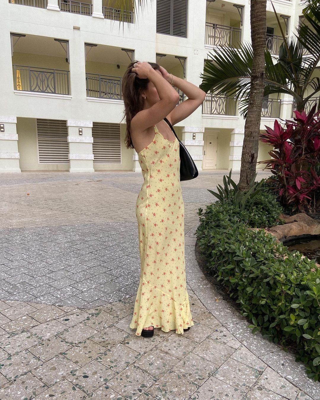ZEYA - Hermione Flared Ruffle Floral Dress
