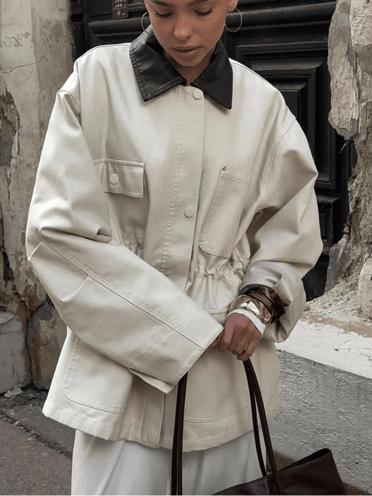 ZEYA - Isadora Drawstring Oversized Jacket