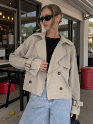 Manteau trench Isla