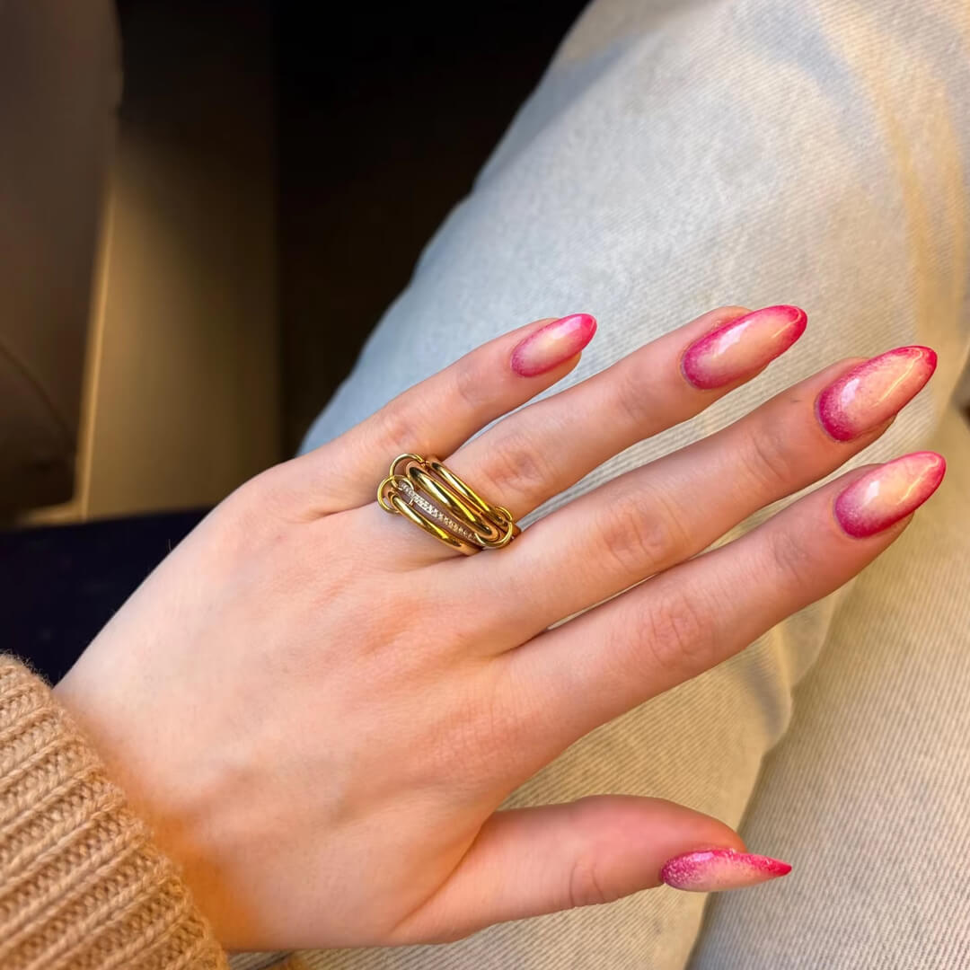 ZEYA - Ivana Minimalist Four Stacked Ring