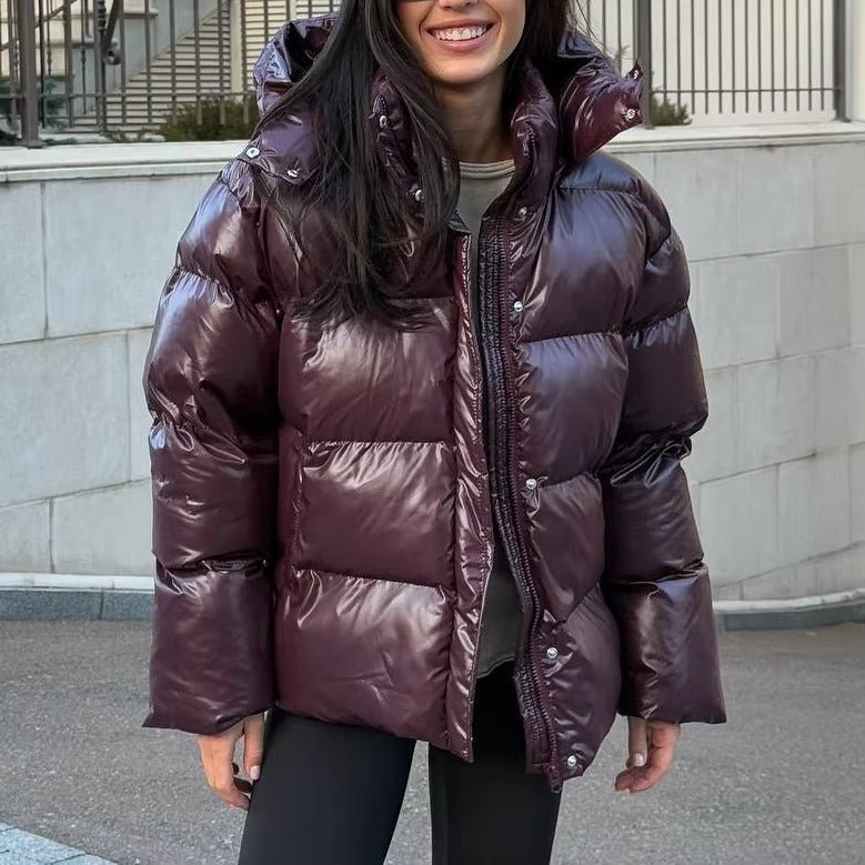 ZEYA - Jade Shiny Puffer Jacket