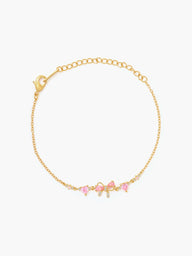 Bracelet chaîne Aetria Zirconia nœud