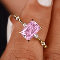 Bague Aetosa Square Zirconia