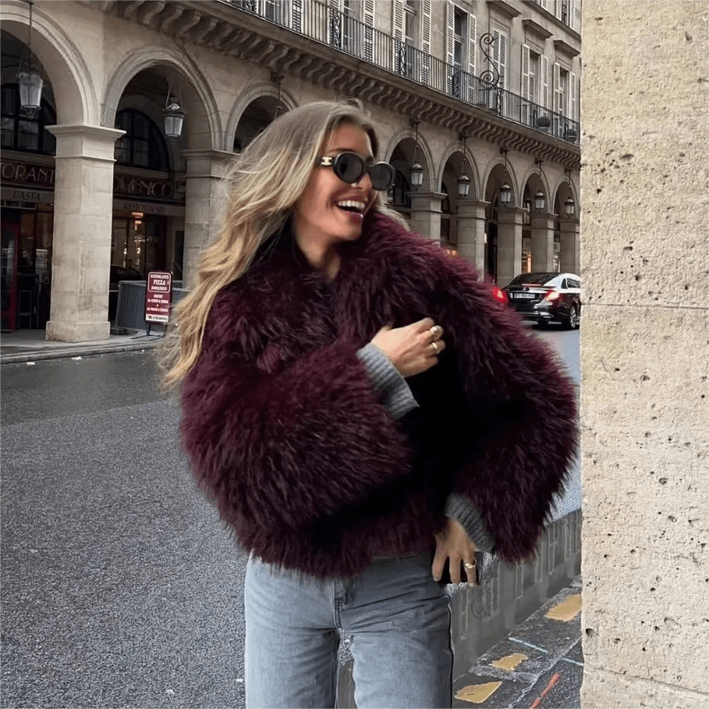 ZEYA - Jocelyn Cozy Faux Fur Coat