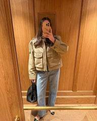 Veste trench courte Juliana