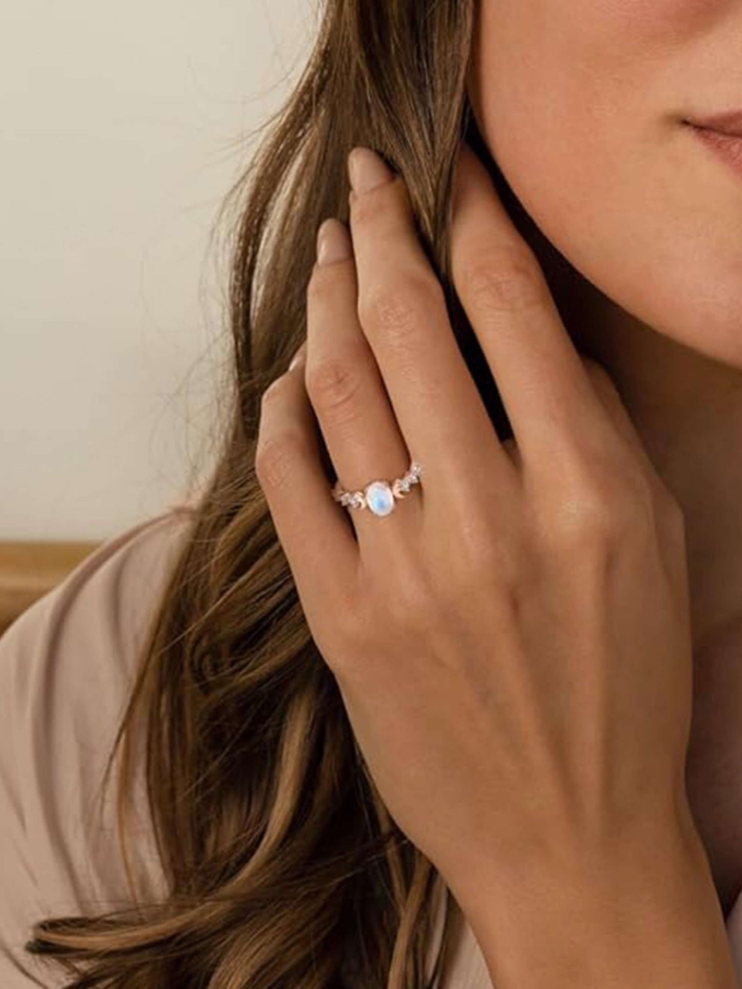 ZEYA - Jullie Natural Stone Ring