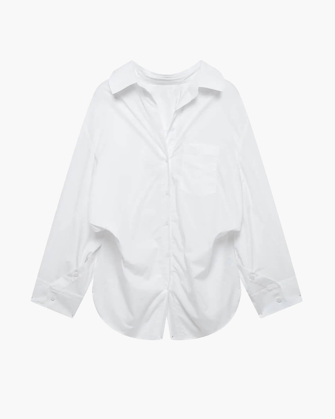 ZEYA - Kathy Bat Sleeve Striped Shirts