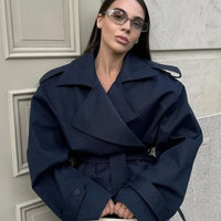 Trench court Kelly ceinturé