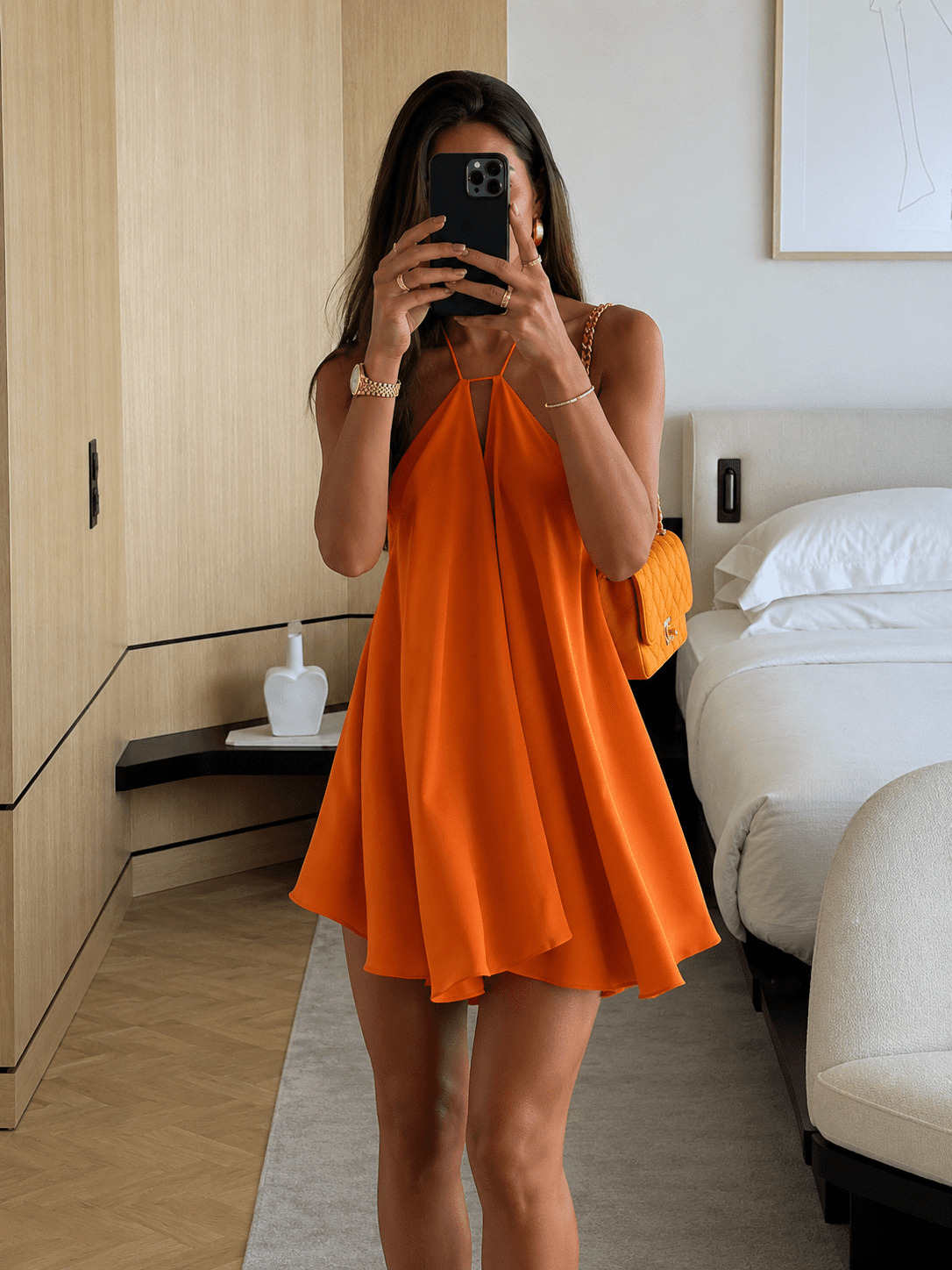 ZEYA - Krissi Halter Mini Dress