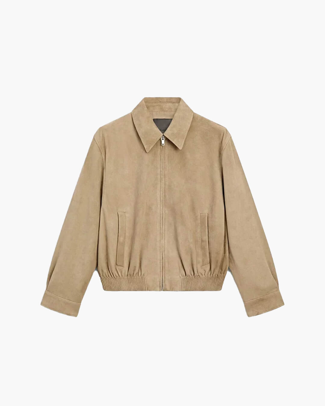ZEYA - Krista Suede Bomber Jacket