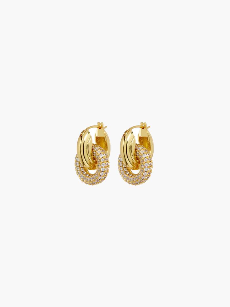 ZEYA - Lena Pavé Earrings