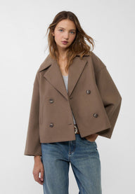 Manteau en laine Lucia