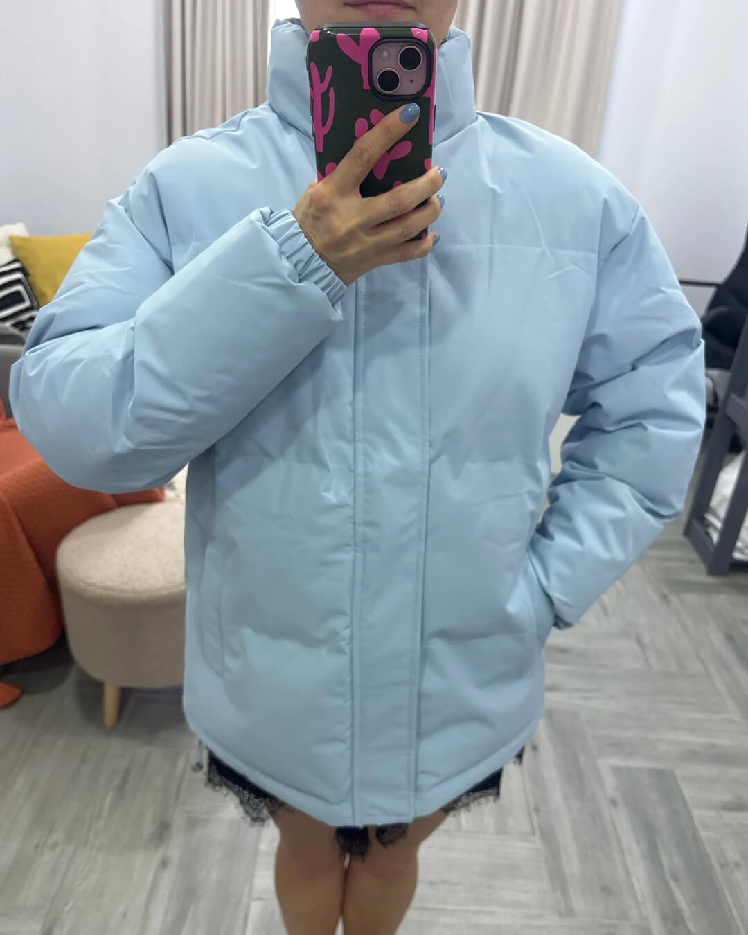 ZEYA - Luella Weatherproof Stand Collar Puffer Jacket