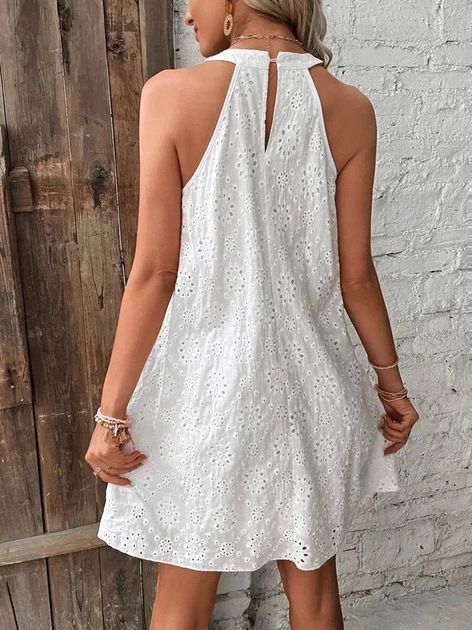 ZEYA - Maria Bohemian Embroidered Mini Dress