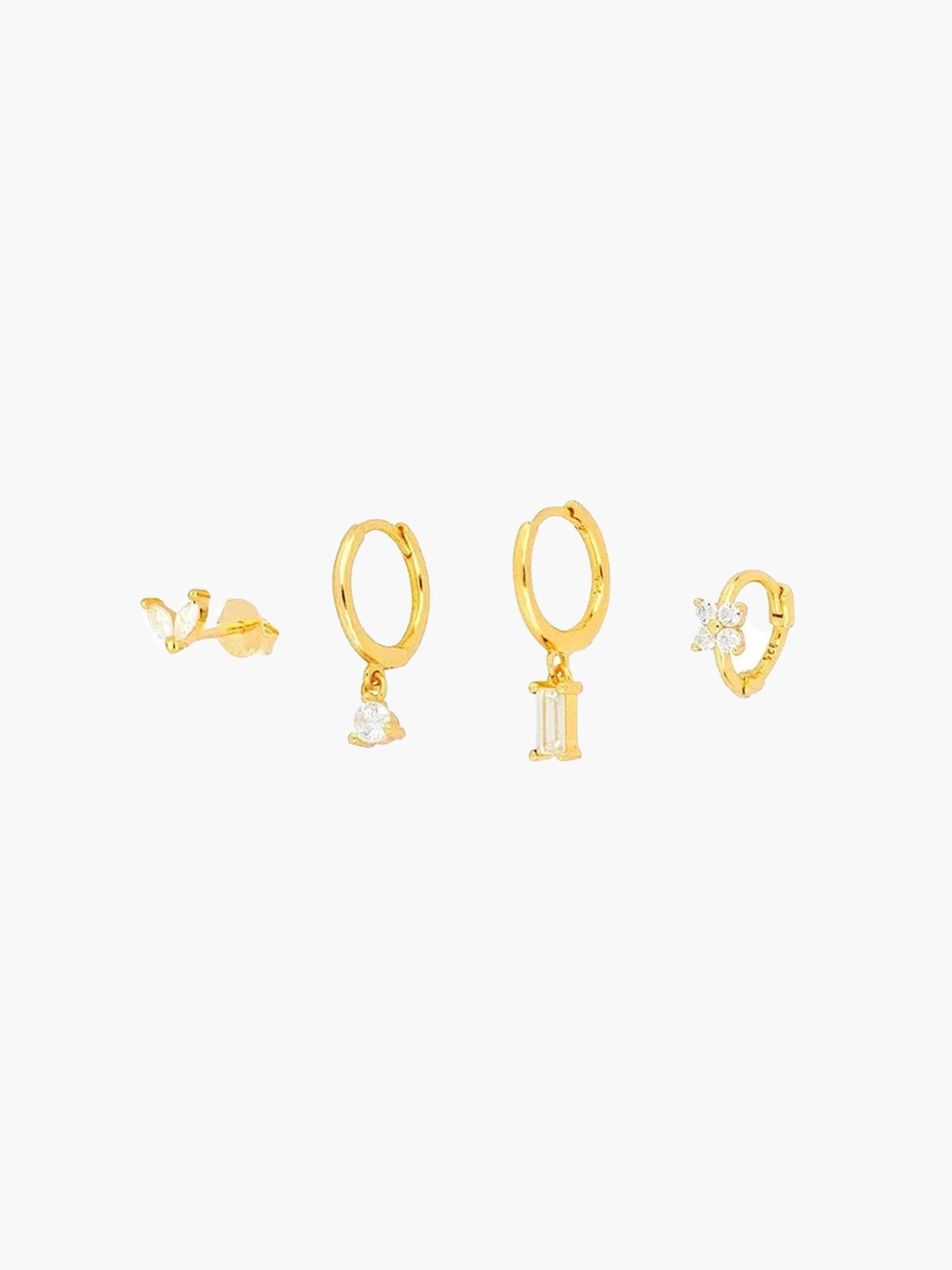 ZEYA - Maris Hoop Piercing Set