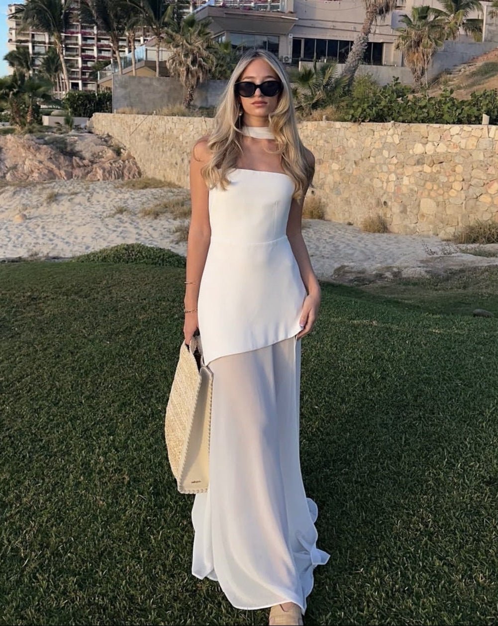 ZEYA - Mary Asymmetric Maxi Dress
