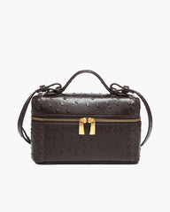 Melanie Sac boîte en cuir synthétique
